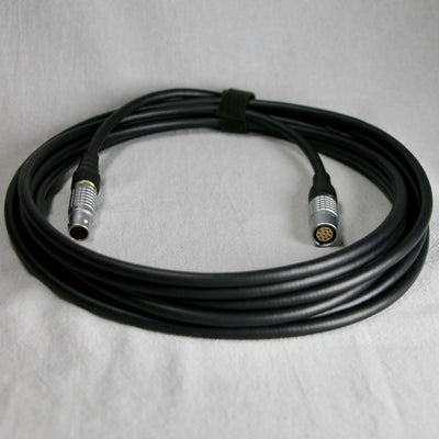 Canford BBC-spec 10-core shielded cable with LEMO 2B 10-pin connectors