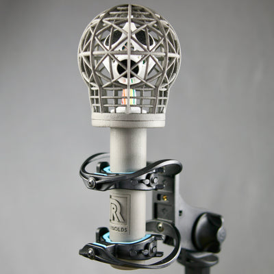 A-Type 8 ambisonic microphone, front angled view