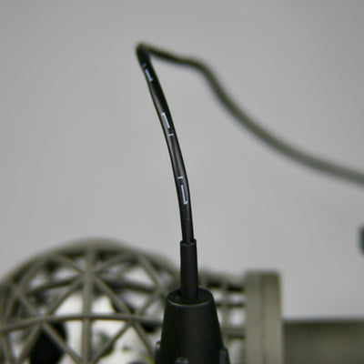 Numbered and colour-coded Mogami XLR tail cables