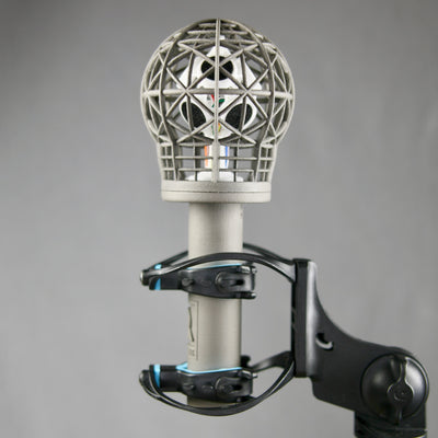 A-Type 8 ambisonic microphone, side view