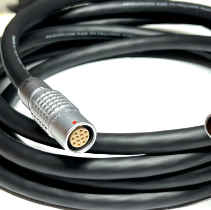 3m Mogami multipair cable with LEMO 2B 12 pin connectors