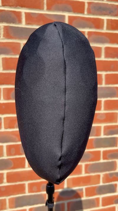 Cinela Pianissimo with fabric cover, front view